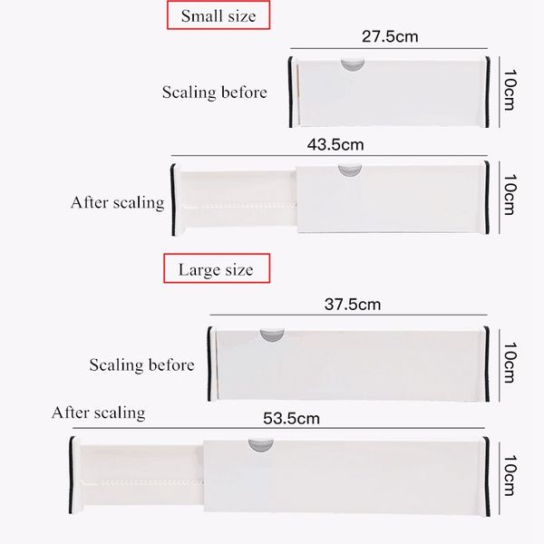 3pcs drawer dividers organizer multiuse adjustable drawers partition board for wardrobe
3pcs drawer dividers organizer multiuse adjustable drawers partition board for wardrobe