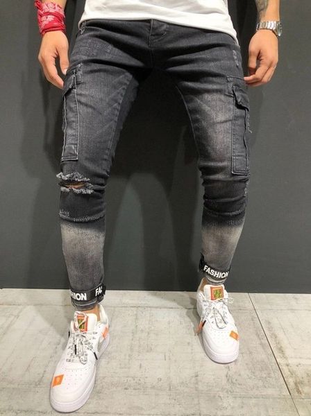 Mens Jeans Skinny Big Pocket Men Jeans Cotton Comfortable Slim Destroyed Oversize Hiphop Pants New Personality
Mens Jeans Skinny Big Pocket Men Jeans Cotton Comfortable Slim Destroyed Oversize Hiphop Pants New Personality