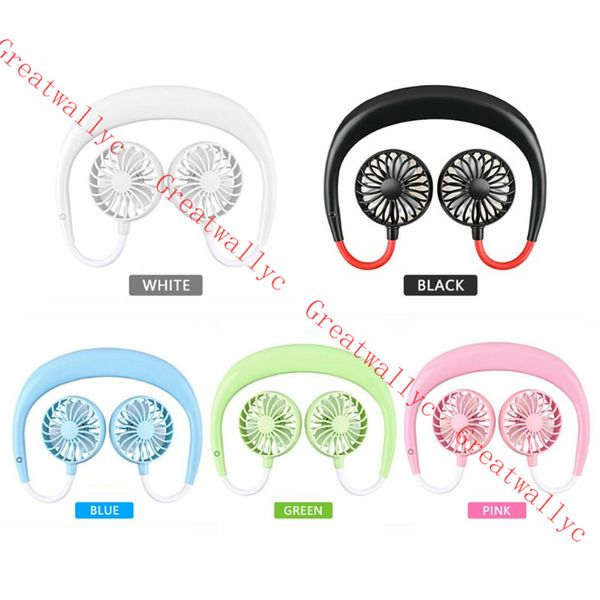 2019 portable usb rechargeable neckband lazy neck hanging dual cooling mini fan sport 360 degree rotating hanging neck fan
2019 portable usb rechargeable neckband lazy neck hanging dual cooling mini fan sport 360 degree rotating hanging neck fan