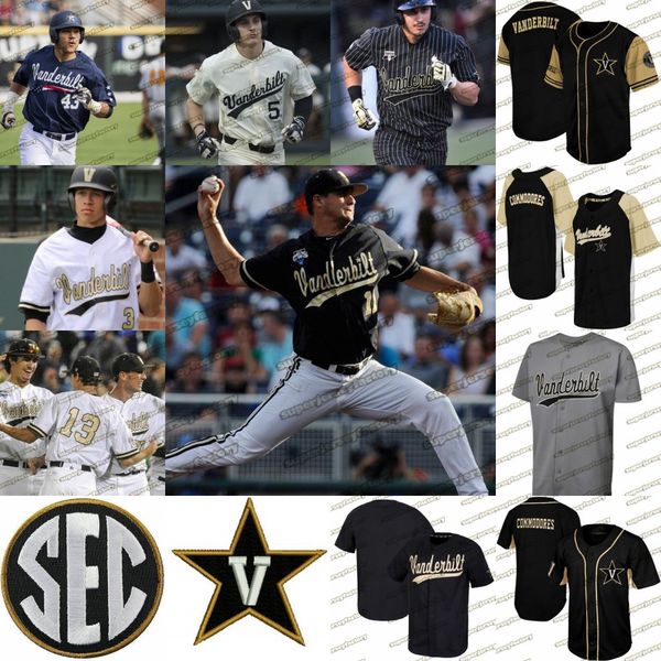 vanderbilt commodores cws gold proglam jersey 51 j.j bleday 3 cooper davis 16 austin martin 7 dansby swanson ncaa college baseball, Black;red
vanderbilt commodores cws gold proglam jersey 51 j.j bleday 3 cooper davis 16 austin martin 7 dansby swanson ncaa college baseball, Black;red