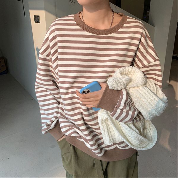 base section, horizontal stripe, suede, women,2019, korean-style thickened casual coat sweatshirt harajuku shirt, Black
base section, horizontal stripe, suede, women,2019, korean-style thickened casual coat sweatshirt harajuku shirt, Black