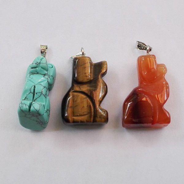 wholesale natural stone animal pendants for jewelry making charms dog pendants 12pcs/lot ing, Silver
wholesale natural stone animal pendants for jewelry making charms dog pendants 12pcs/lot ing, Silver