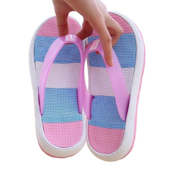 summer beach women's color block thick soled anti-skid flip flops slippers sandals, Black
summer beach women's color block thick soled anti-skid flip flops slippers sandals, Black