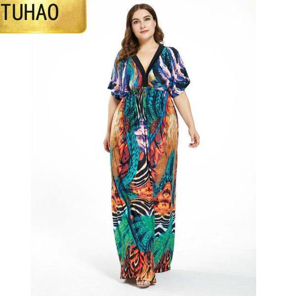 tuhao 2020 big size mom bohemian print women party dress plus size 7xl 6xl 5xl 4xl loose long dress maxi dresses for women wm44, Black;gray
tuhao 2020 big size mom bohemian print women party dress plus size 7xl 6xl 5xl 4xl loose long dress maxi dresses for women wm44, Black;gray