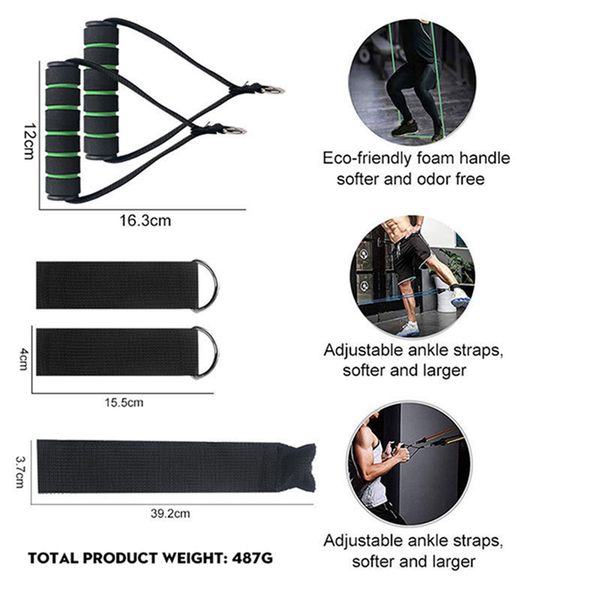 resistance bands 11 pcs/set fitness men workout exercise yoga cross fit tubes women equipment
resistance bands 11 pcs/set fitness men workout exercise yoga cross fit tubes women equipment