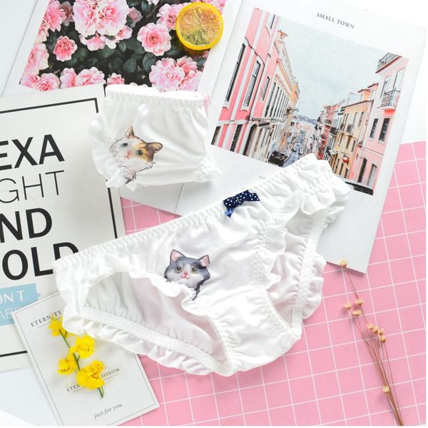 women's panties sp&city lovely cartoon cat print female underwear for women seamless briefs ruffle side milk silk lace lingerie, Black;pink
women's panties sp&city lovely cartoon cat print female underwear for women seamless briefs ruffle side milk silk lace lingerie, Black;pink