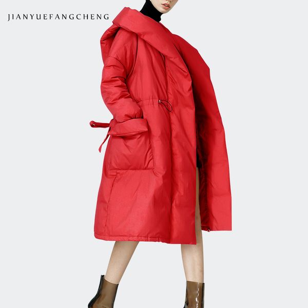 fashion oversized women winter down trench coat over-knee hooded warm thicken lightly duck down ladies female long puffer coats, Black
fashion oversized women winter down trench coat over-knee hooded warm thicken lightly duck down ladies female long puffer coats, Black