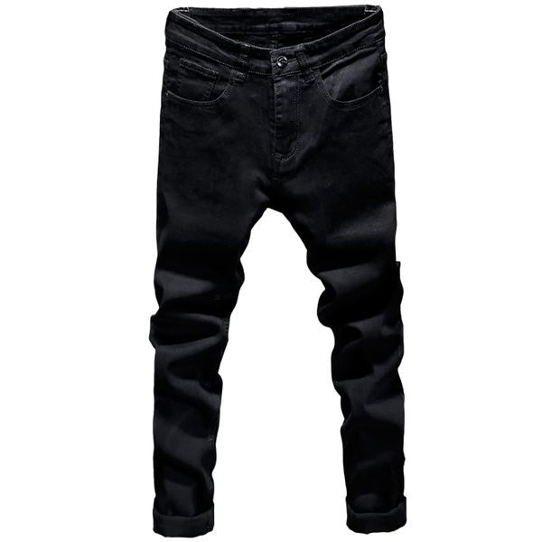 2019 new fashion men's fashion embroidery jeans hip-hop slim men jeans all black men clasic, Blue
2019 new fashion men's fashion embroidery jeans hip-hop slim men jeans all black men clasic, Blue