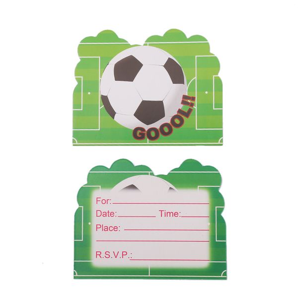 10pcs football theme party paper invitation card kids birthday party favors decorations baby shower supplies
10pcs football theme party paper invitation card kids birthday party favors decorations baby shower supplies