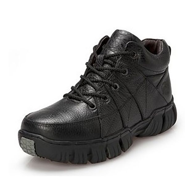 high outdoor men boots men autumn winter boots lace up casual ankle snow fashion work leather shoes size 38-44, Black
high outdoor men boots men autumn winter boots lace up casual ankle snow fashion work leather shoes size 38-44, Black