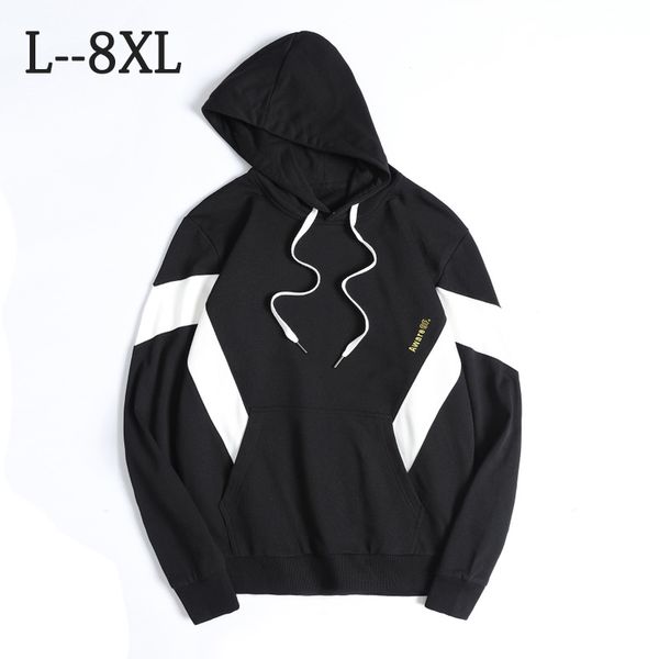 8xl plus size men's sweatshirt 2020 new oversized sweatshirt casual hooded sweatshirts, Black
8xl plus size men's sweatshirt 2020 new oversized sweatshirt casual hooded sweatshirts, Black