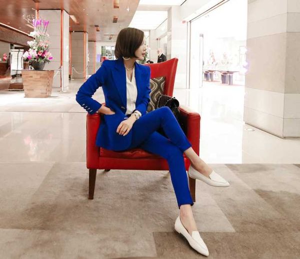 голубой женщины брючный костюм однобортный куртка blazer карандаш штаны носите бизнес женский 2 шт set 2020 db943, White;black
голубой женщины брючный костюм однобортный куртка blazer карандаш штаны носите бизнес женский 2 шт set 2020 db943, White;black