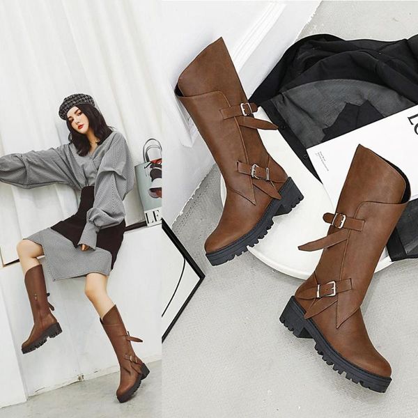 2020 women autumn winter shoes knee high boots round toe keep warm pu leather water proof zipper riding boots jackboots, Black
2020 women autumn winter shoes knee high boots round toe keep warm pu leather water proof zipper riding boots jackboots, Black