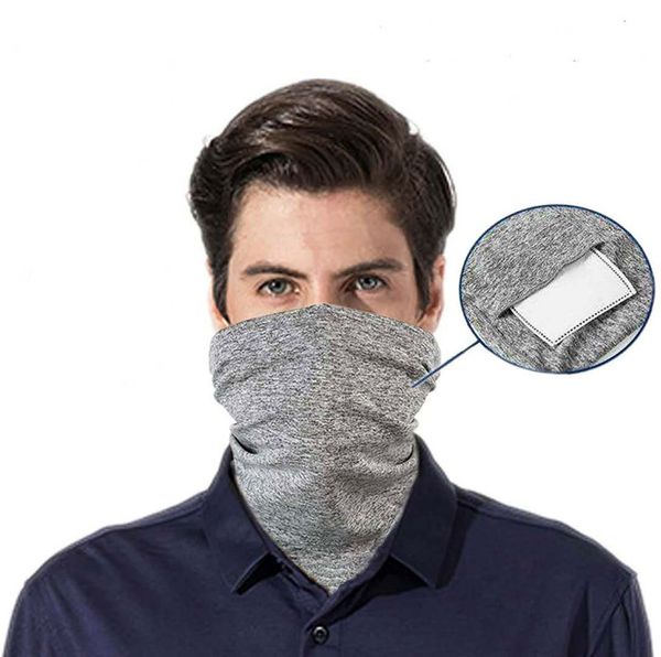 2020 new 1 neck gaiter with 1pcs filters washable face scarf breathable face cover for saliva and dust protection outdoors sport for men, Blue;gray
2020 new 1 neck gaiter with 1pcs filters washable face scarf breathable face cover for saliva and dust protection outdoors sport for men, Blue;gray