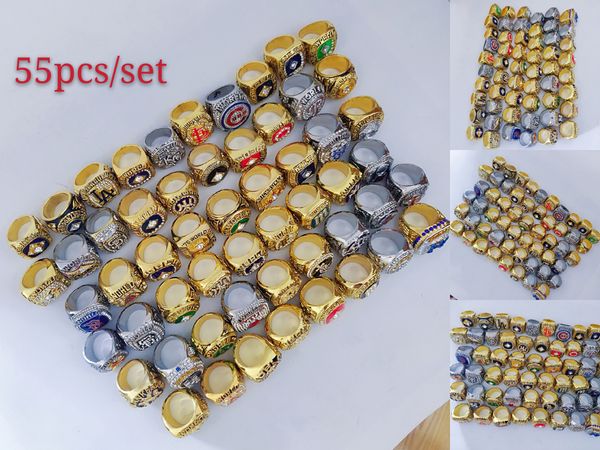 2019 wholesale 1955 to 2018 world series baseball championship ring 55 pcs/set fan gift (ups dhl fedex, Golden;silver
2019 wholesale 1955 to 2018 world series baseball championship ring 55 pcs/set fan gift (ups dhl fedex, Golden;silver