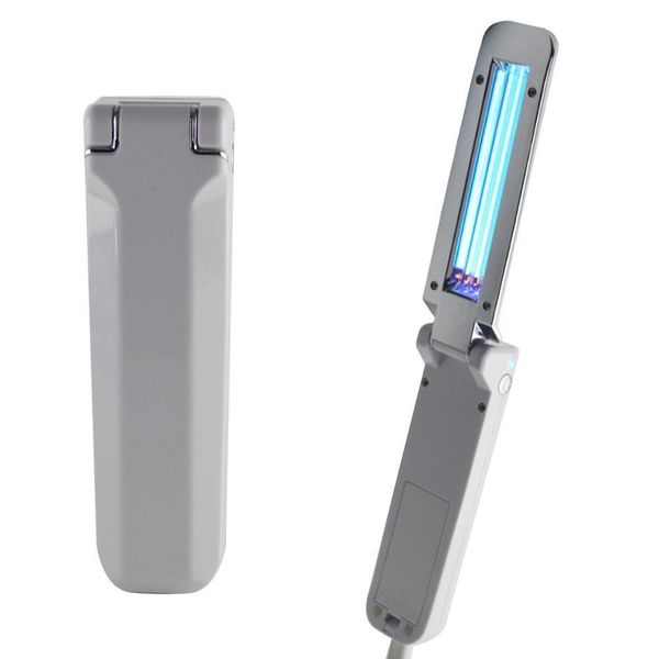 Ultraviolet Disinfection Lamp Handheld Mini Sanitizer Uv Sterilization Lights Travel Wand Uv Flashlight Household Toilet Car Pet