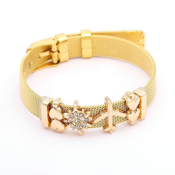 fashion concise style stainless steel bracelet trend diy twinkle geometry bracelet ornaments, Golden;silver
fashion concise style stainless steel bracelet trend diy twinkle geometry bracelet ornaments, Golden;silver