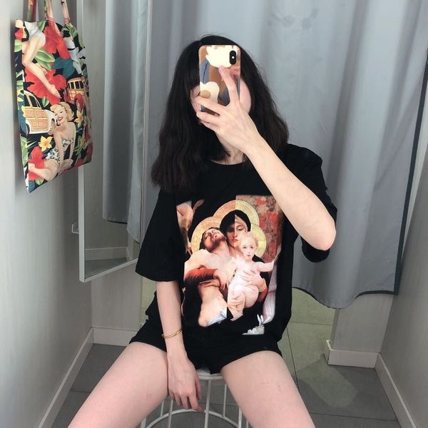 mens designer shirts women summer men luxury shirt casual brand t shirts short sleeve tees art virgin print shirts size -xl 2040105h, White
mens designer shirts women summer men luxury shirt casual brand t shirts short sleeve tees art virgin print shirts size -xl 2040105h, White