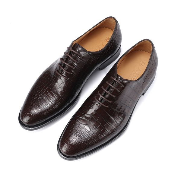 authentic real crocodile belly skin men's business dress shoes genuine alligator leather handmade male lace-up formal suit shoes, Black
authentic real crocodile belly skin men's business dress shoes genuine alligator leather handmade male lace-up formal suit shoes, Black