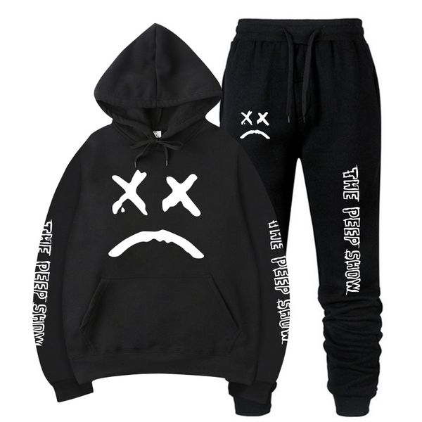 rip lil peep hoodies sweatshirt + sweatpants suits men women hip hop lil peep cry baby pullover two piece set sudaderas, Black
rip lil peep hoodies sweatshirt + sweatpants suits men women hip hop lil peep cry baby pullover two piece set sudaderas, Black