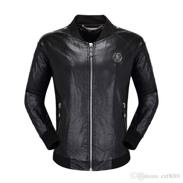 mens designer skulls faux leather jacket hip hop fashion brand clothing casual winter coat man luxury biker jacket size m-3xl, Black
mens designer skulls faux leather jacket hip hop fashion brand clothing casual winter coat man luxury biker jacket size m-3xl, Black