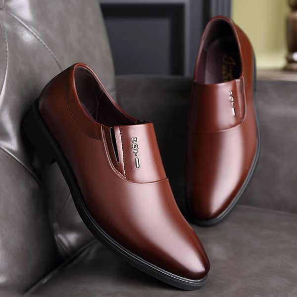men shoes formal italian shoes men office fashion split leather mens dress for wedding luxury casual sneakers for mens, Black
men shoes formal italian shoes men office fashion split leather mens dress for wedding luxury casual sneakers for mens, Black
