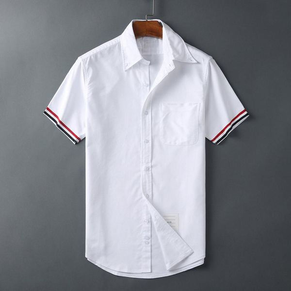 new 2019 men oxford embroidery striped fashion cotton casual shirts shirt pocket short-sleeves 2xl #sn15, White;black
new 2019 men oxford embroidery striped fashion cotton casual shirts shirt pocket short-sleeves 2xl #sn15, White;black