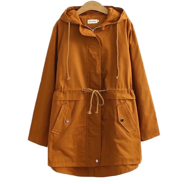 new women windbreaker coat spring autumn plus size long hooded loose trench coats women outerwear 4xl f030, Tan;black
new women windbreaker coat spring autumn plus size long hooded loose trench coats women outerwear 4xl f030, Tan;black