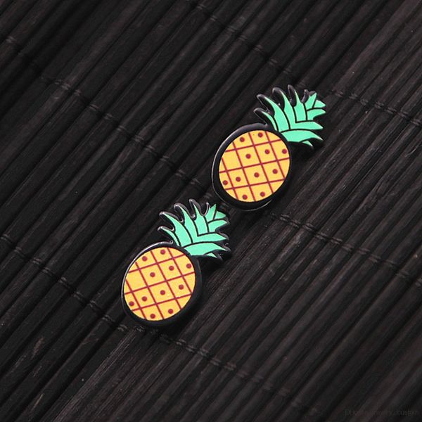 Lovely Pineapple Stud Earrings Cute Fruit Design Earrings For Girl Gift Acrylic Brooch Korean Style Earrings E0426
Lovely Pineapple Stud Earrings Cute Fruit Design Earrings For Girl Gift Acrylic Brooch Korean Style Earrings E0426