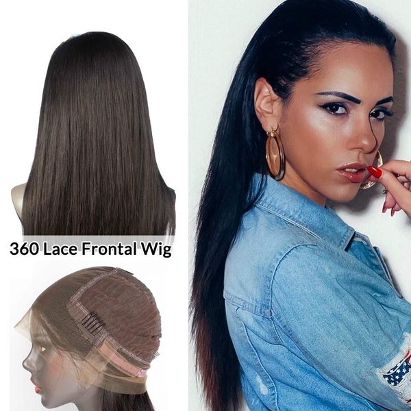 360 lace frontal wigs brazilian straight 13x6 lace front human hair wig pre plucked with baby hair for black women remy hair
360 lace frontal wigs brazilian straight 13x6 lace front human hair wig pre plucked with baby hair for black women remy hair