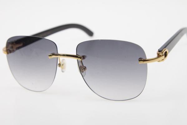 8300680 black buffalo horn sunglasses brand designer glasses rimless uv400 goggle sun glasses frame size:53-18-140 mm, White;black
8300680 black buffalo horn sunglasses brand designer glasses rimless uv400 goggle sun glasses frame size:53-18-140 mm, White;black