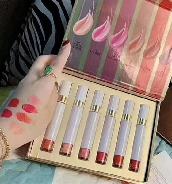 cosmetics 6pcs/set matte liquid lipstick rouge a levre brand makeup lip gloss lipgloss set 
cosmetics 6pcs/set matte liquid lipstick rouge a levre brand makeup lip gloss lipgloss set