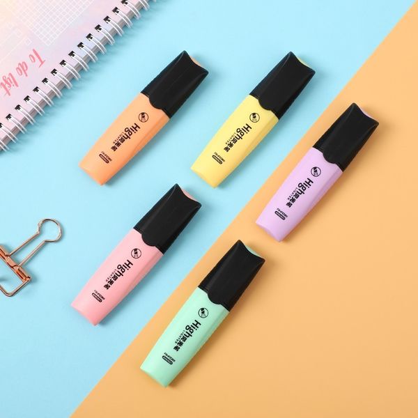 jianwu 6pcs/set macaroon highlighter cute inclined head fluorescent pen kids graffiti marker pen joural stationery supply, Black;red
jianwu 6pcs/set macaroon highlighter cute inclined head fluorescent pen kids graffiti marker pen joural stationery supply, Black;red