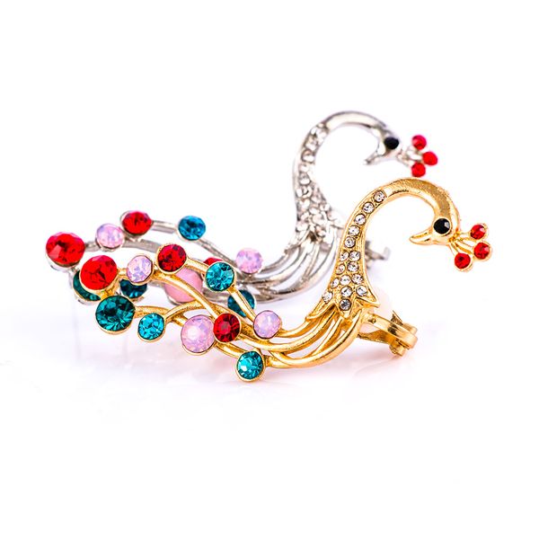 exquisite colorful crystal peacock left ear cuff earring fashion bohemian rhinestone ear wrap earring women gift clip, Silver
exquisite colorful crystal peacock left ear cuff earring fashion bohemian rhinestone ear wrap earring women gift clip, Silver