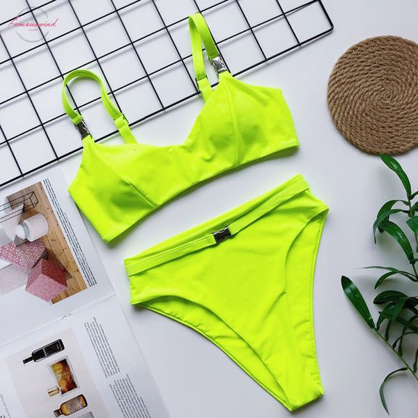 neon green bikini set high cut swimsuit women swimwear two pieces bikini set bather high waist bathing suit swim, White;black
neon green bikini set high cut swimsuit women swimwear two pieces bikini set bather high waist bathing suit swim, White;black