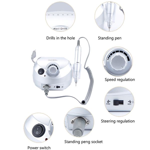 35000rpm nail сверлильный станок с sun9c plus 36w uv led светильник ногтя с 30pcs сверлами установить акриловый гель art tool kit
35000rpm nail сверлильный станок с sun9c plus 36w uv led светильник ногтя с 30pcs сверлами установить акриловый гель art tool kit