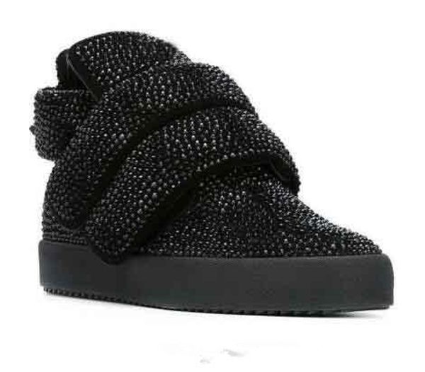 men fashion low red sole men sneakers rare men's high fashion sneakers giusep brand suede rhinestones mid sneakers men rs, Black
men fashion low red sole men sneakers rare men's high fashion sneakers giusep brand suede rhinestones mid sneakers men rs, Black