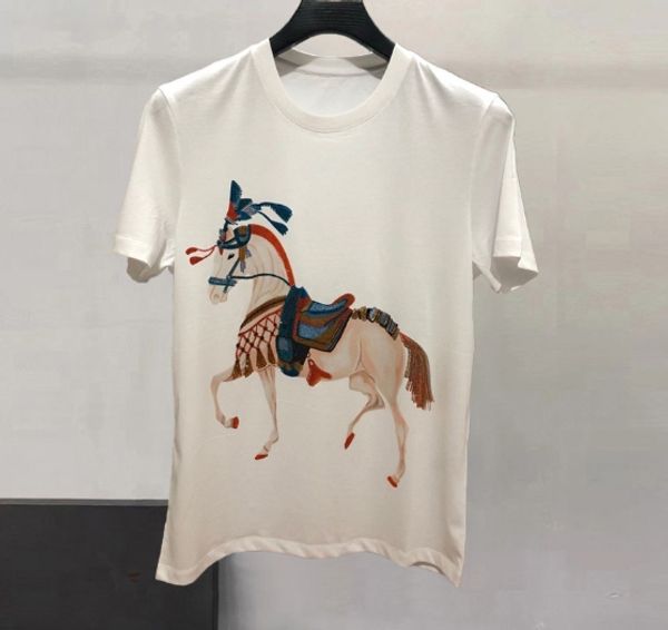 20ss new fashion crown horse royal print diamond brand famous clothing luxury tee t shirts designer for men, White;black
20ss new fashion crown horse royal print diamond brand famous clothing luxury tee t shirts designer for men, White;black