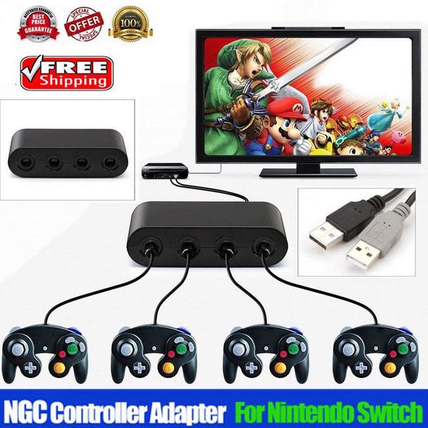 адаптер 1x gamecube контроллер для nintendo wii u коммутатора и игровой адаптер pc usb
адаптер 1x gamecube контроллер для nintendo wii u коммутатора и игровой адаптер pc usb