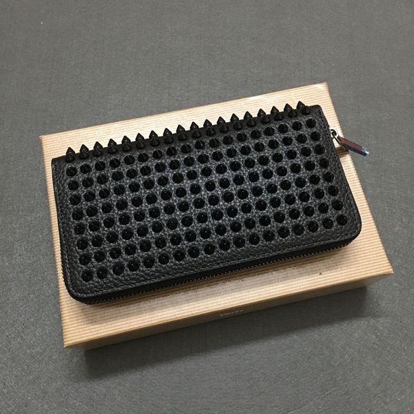 items women men long style wallets panelled spiked clutch bags patent real leather rivets bag clutch, Red;black
items women men long style wallets panelled spiked clutch bags patent real leather rivets bag clutch, Red;black