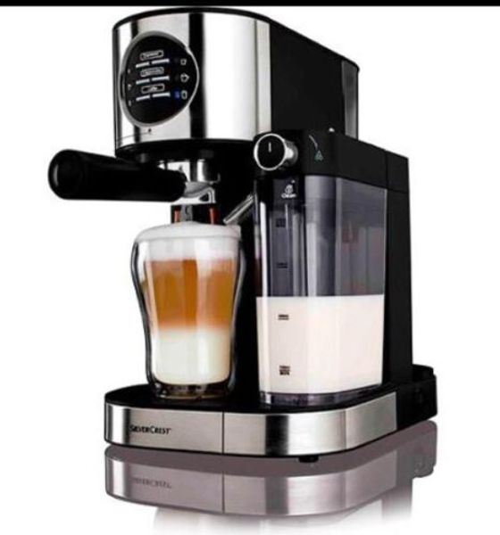 Silvercre t brand new e pre o with milk frother coffee machine
Silvercre t brand new e pre o with milk frother coffee machine