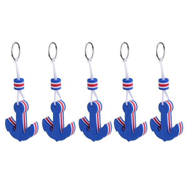 5pcs blue sailing anchor floating key chain boat float marine key ring holder yachting boating dinghy water sports accessories
5pcs blue sailing anchor floating key chain boat float marine key ring holder yachting boating dinghy water sports accessories