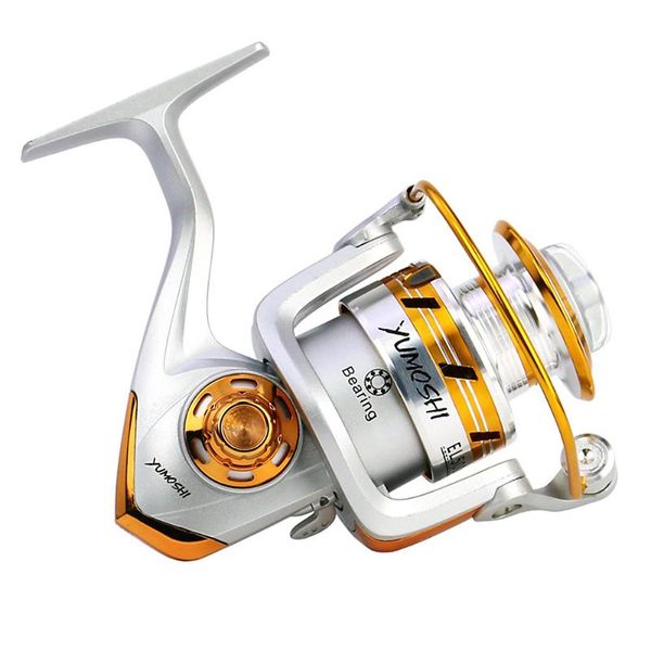 горячие pescar шарикоподшипники spinning reel рыбалка 5,5: 1 right / left handed metal spool рыболовные снасти серебряные 1000-7000series
горячие pescar шарикоподшипники spinning reel рыбалка 5,5: 1 right / left handed metal spool рыболовные снасти серебряные 1000-7000series