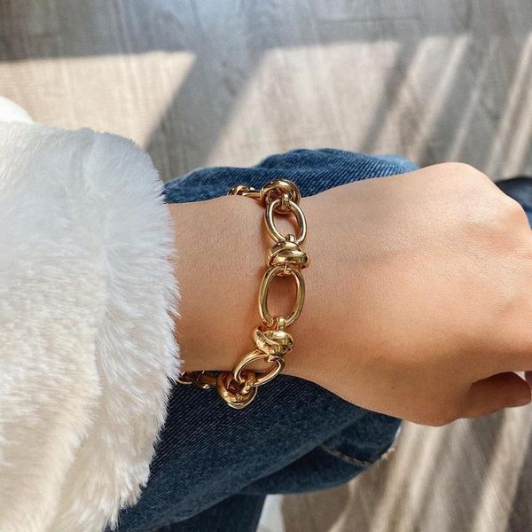 vintage round ouch bracelets for women men curb cuban chunky link chain wrist accessories jewelry punk fashion armband, Black
vintage round ouch bracelets for women men curb cuban chunky link chain wrist accessories jewelry punk fashion armband, Black