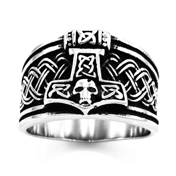 fanssteel stainless steel vintage mens wemens jewelry viking thors hammer ring tool ring fsr20w93, Silver
fanssteel stainless steel vintage mens wemens jewelry viking thors hammer ring tool ring fsr20w93, Silver