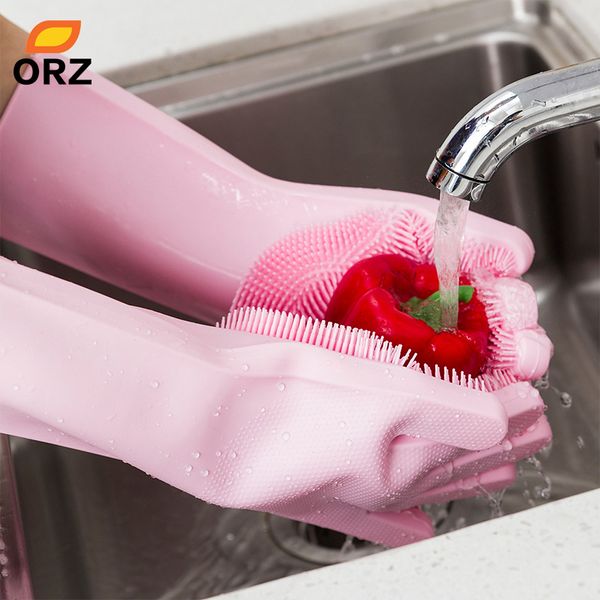 1 pair magic rubber silicone dish washing gloves kitchen cleaning gloves household silicone scrubber rubber dishwashing
1 pair magic rubber silicone dish washing gloves kitchen cleaning gloves household silicone scrubber rubber dishwashing