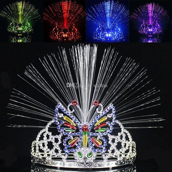led colorful light crown masquerade christmas party headgear butterfly crown fiber-optic headband mardi gras gifts wx9-119
led colorful light crown masquerade christmas party headgear butterfly crown fiber-optic headband mardi gras gifts wx9-119