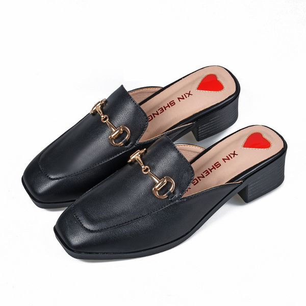555-8 korean-style fashion sweet banquet slimming women's shoes chunky-heel flat heel low-cut closed-toe ultra-moved after empty, Black
555-8 korean-style fashion sweet banquet slimming women's shoes chunky-heel flat heel low-cut closed-toe ultra-moved after empty, Black
