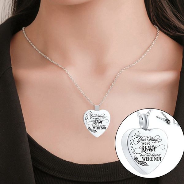 heart shape ashes holder pendant necklace cremation necklace fashion keepsake urn design jewelry 2020 new, Silver
heart shape ashes holder pendant necklace cremation necklace fashion keepsake urn design jewelry 2020 new, Silver