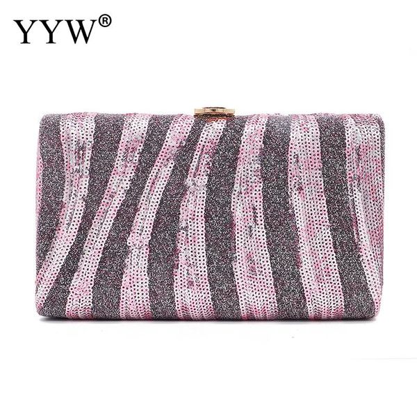 evening party bag women fashion sparkling sequins clutch ladies handbag tote purse striped box prom bag silver clutches
evening party bag women fashion sparkling sequins clutch ladies handbag tote purse striped box prom bag silver clutches